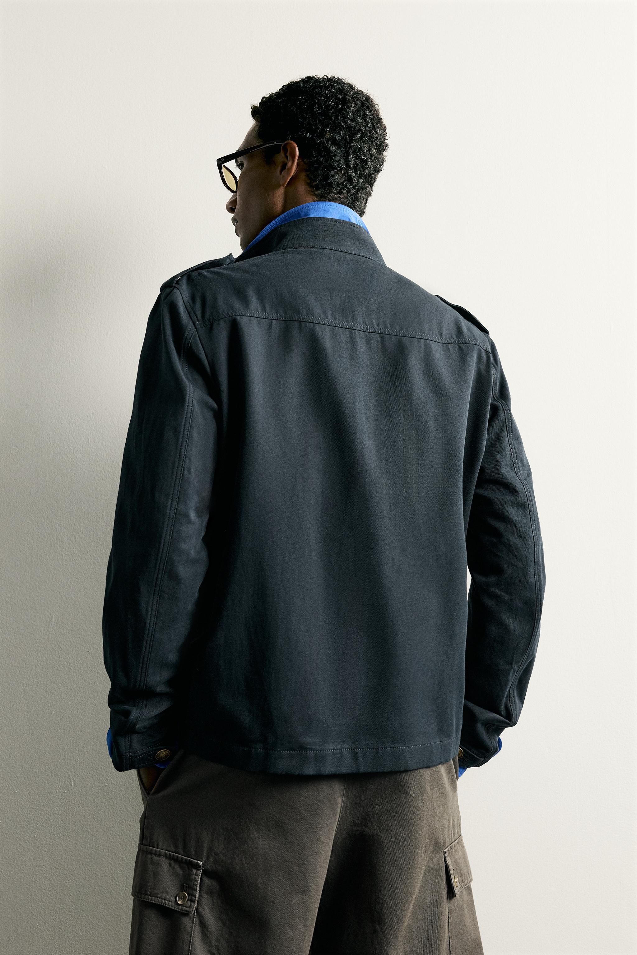 RELAXED FIT POCKET JACKET