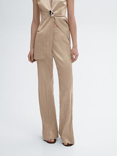 Zara Flowing flared trousers - Red Stripe