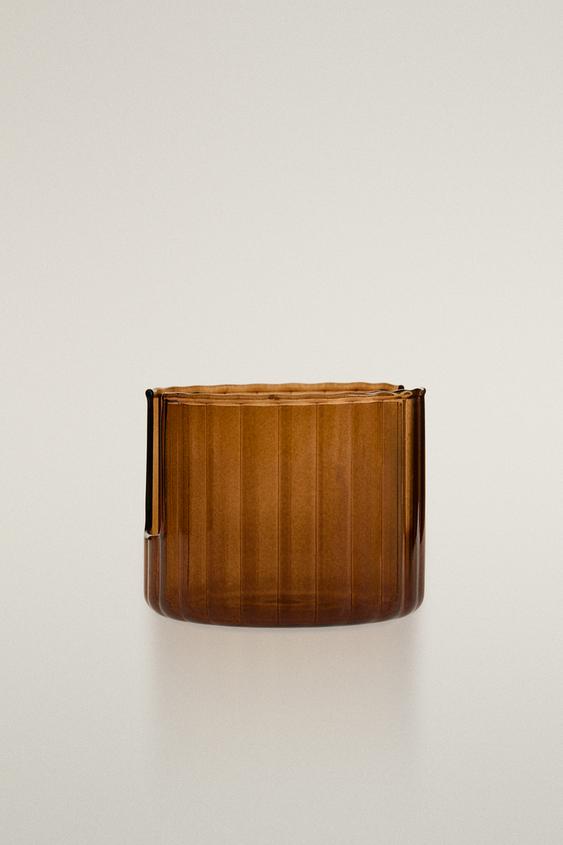 SCHWAMMHALTER AUS BOROSILIKATGLAS - Braun von Zara - Bild 0