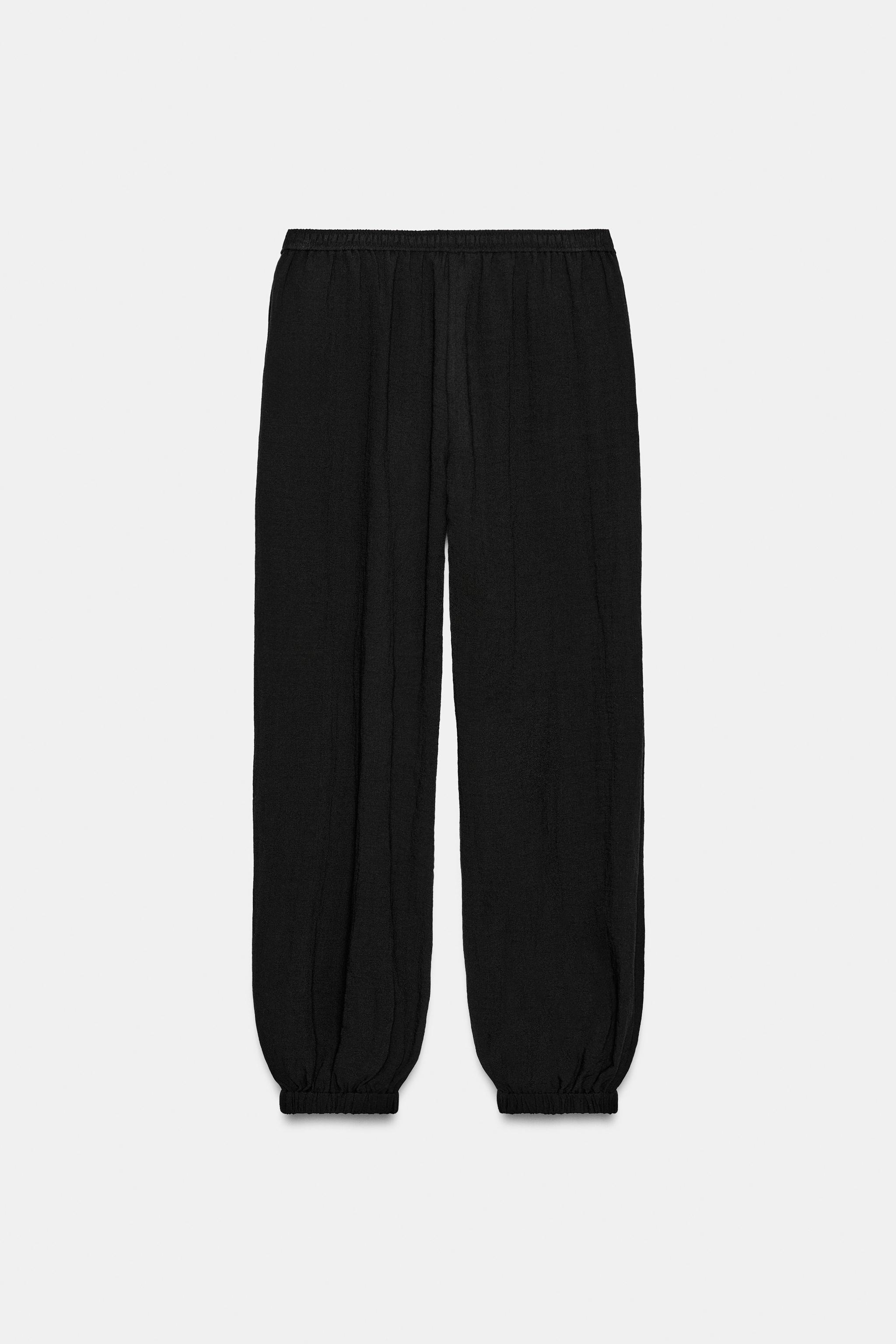 ELASTIC WAISTBAND PANTS