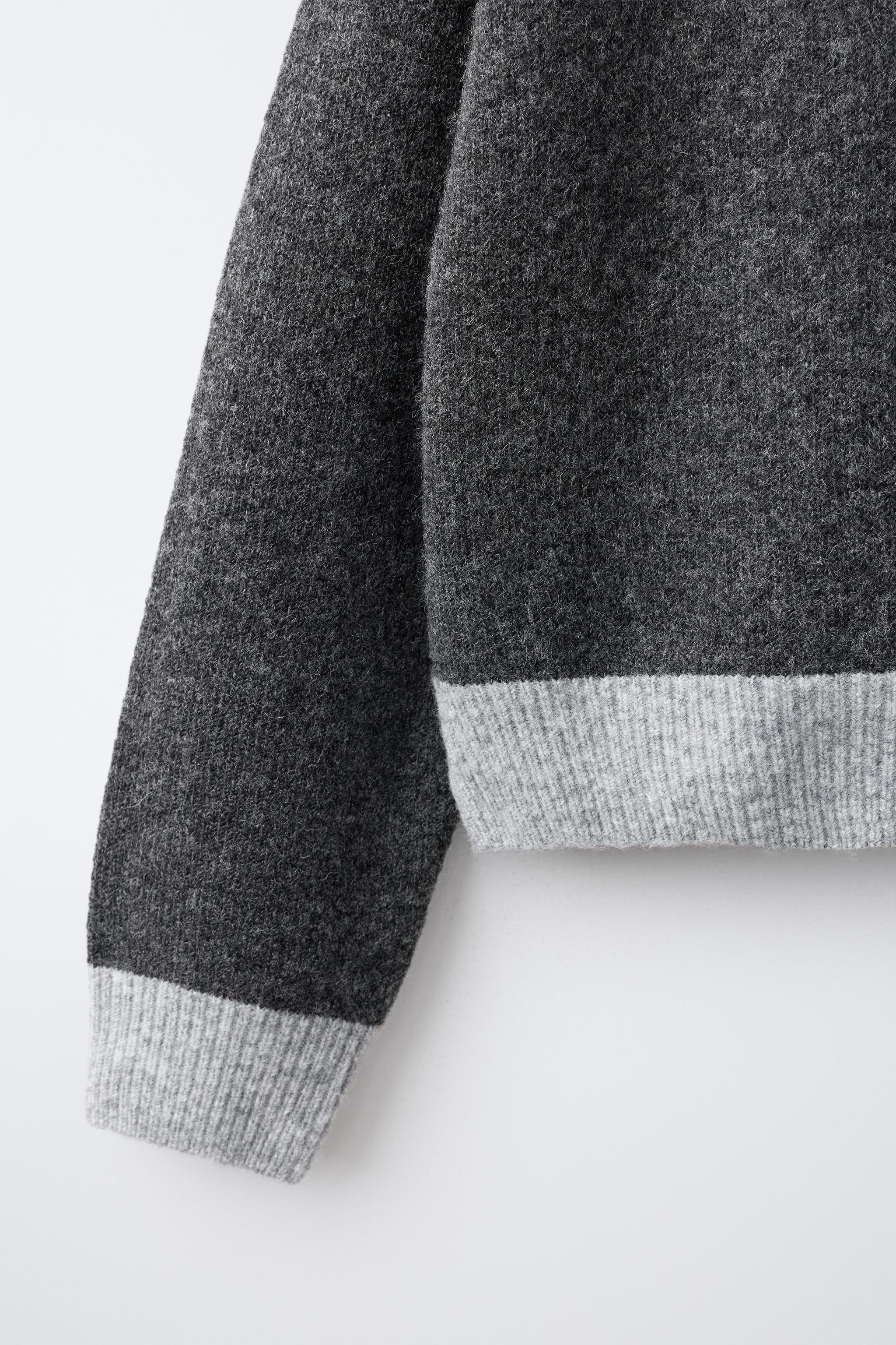 CONTRAST KNIT JUMPER