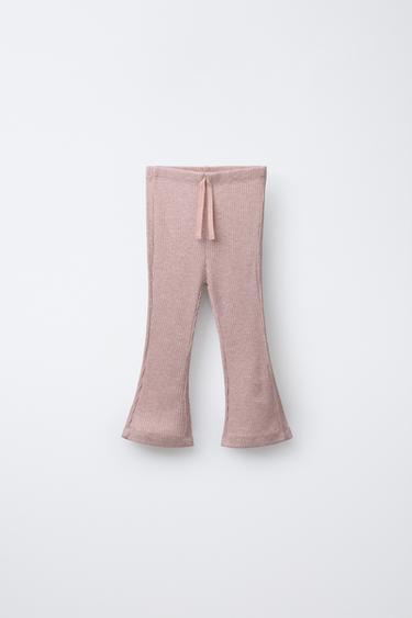 GLITZERNDE SCHLAGLEGGINGS - Rosa meliert von Zara