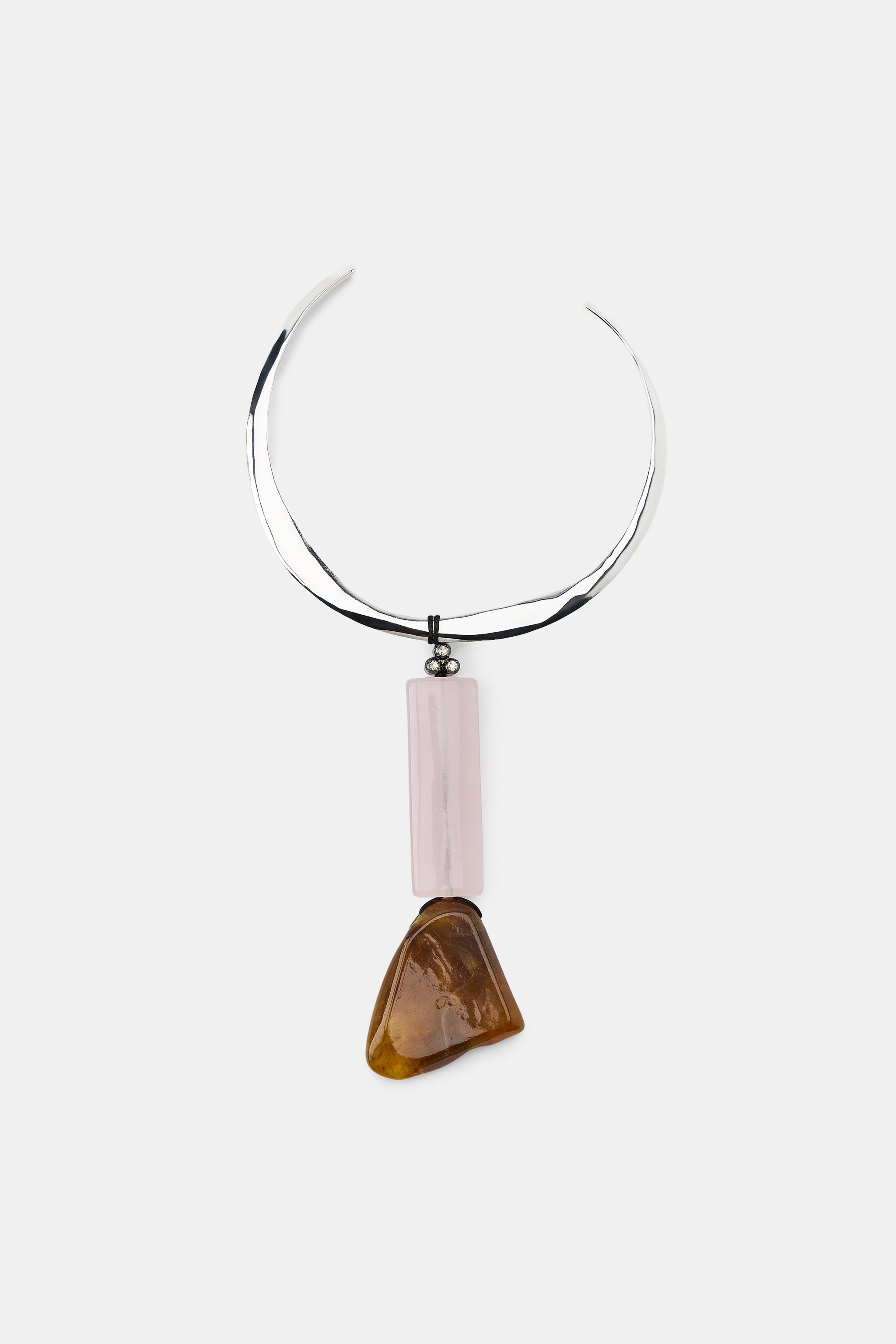 RESIN STONE CHOKER