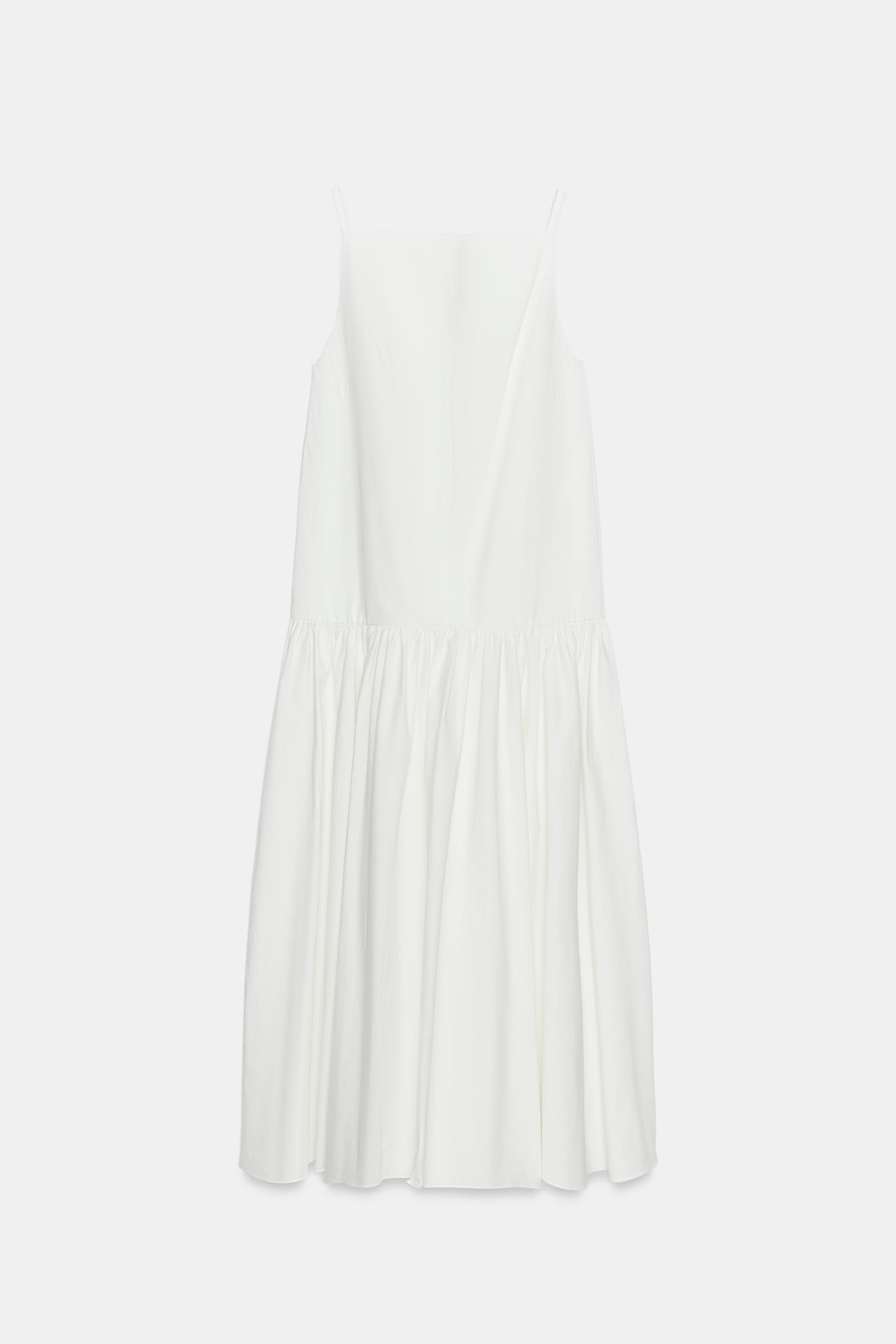 Женские платья Zara ZW COLLECTION PLEATED DRESS — фото 6