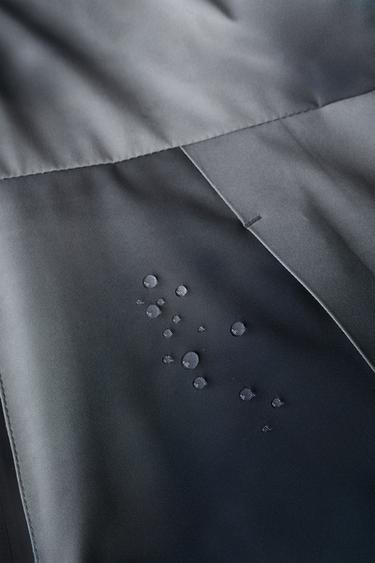 TIE DYE WATER-RESISTANT AND WINDPROOF DETACHABLE HOODIE JACKET RECCO® SYSTEM SKI COLLECTION - Grey by Zara - Image 12