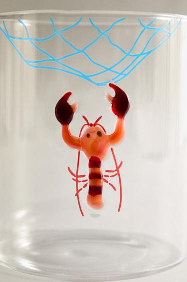 BOROSILICATE LOBSTER TUMBLER - 990 by Zara - Image 4