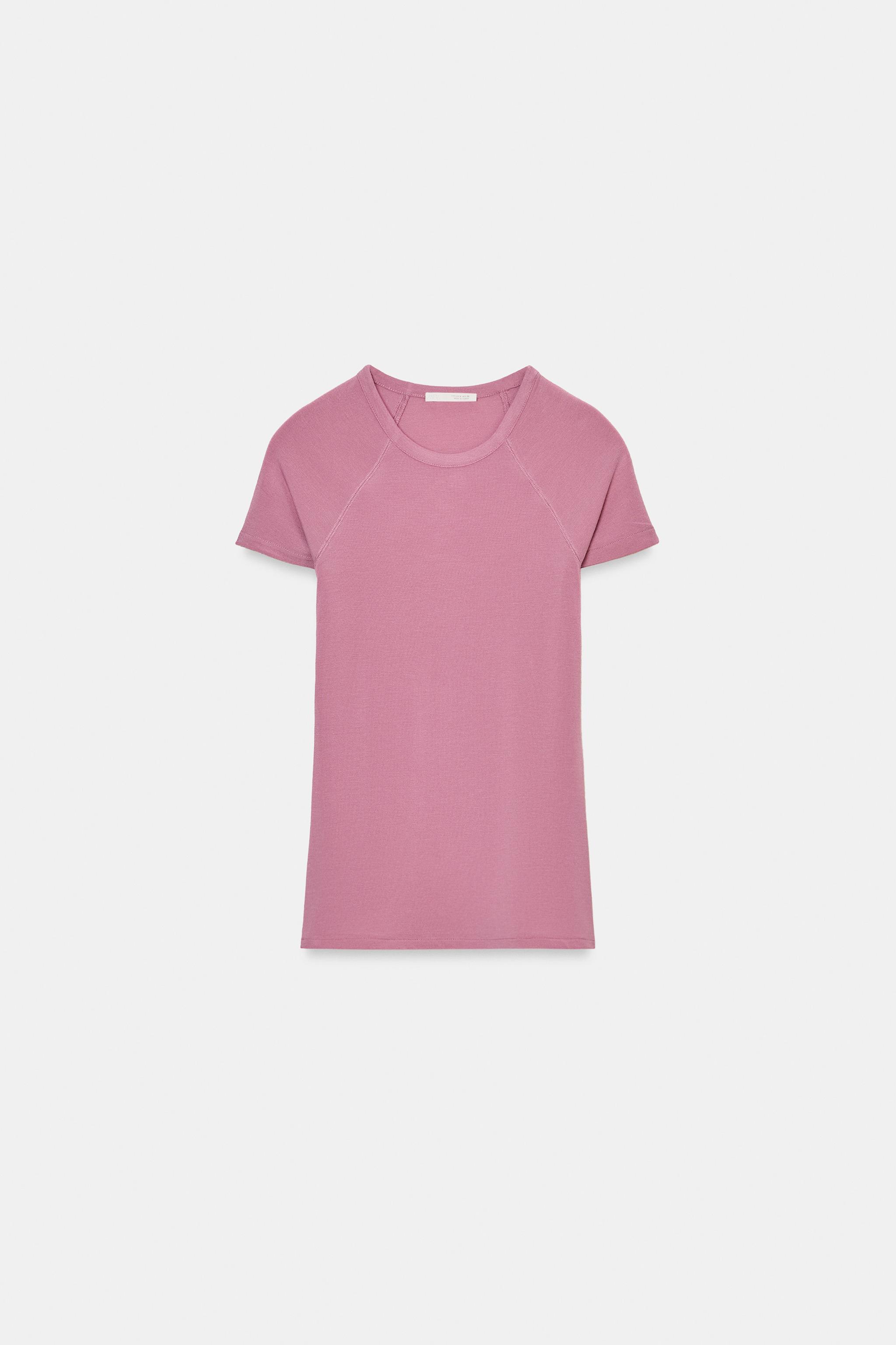 REGLAN KISA KOLLU T-SHIRT - Görsel 6