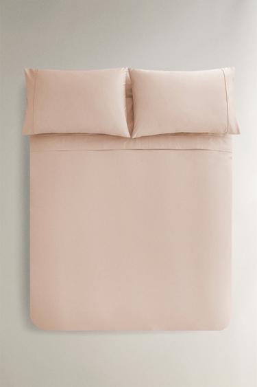 PERCALE DYNEBETRÆK (300 TRÅDE) - rosa fra Zara - Billede 0