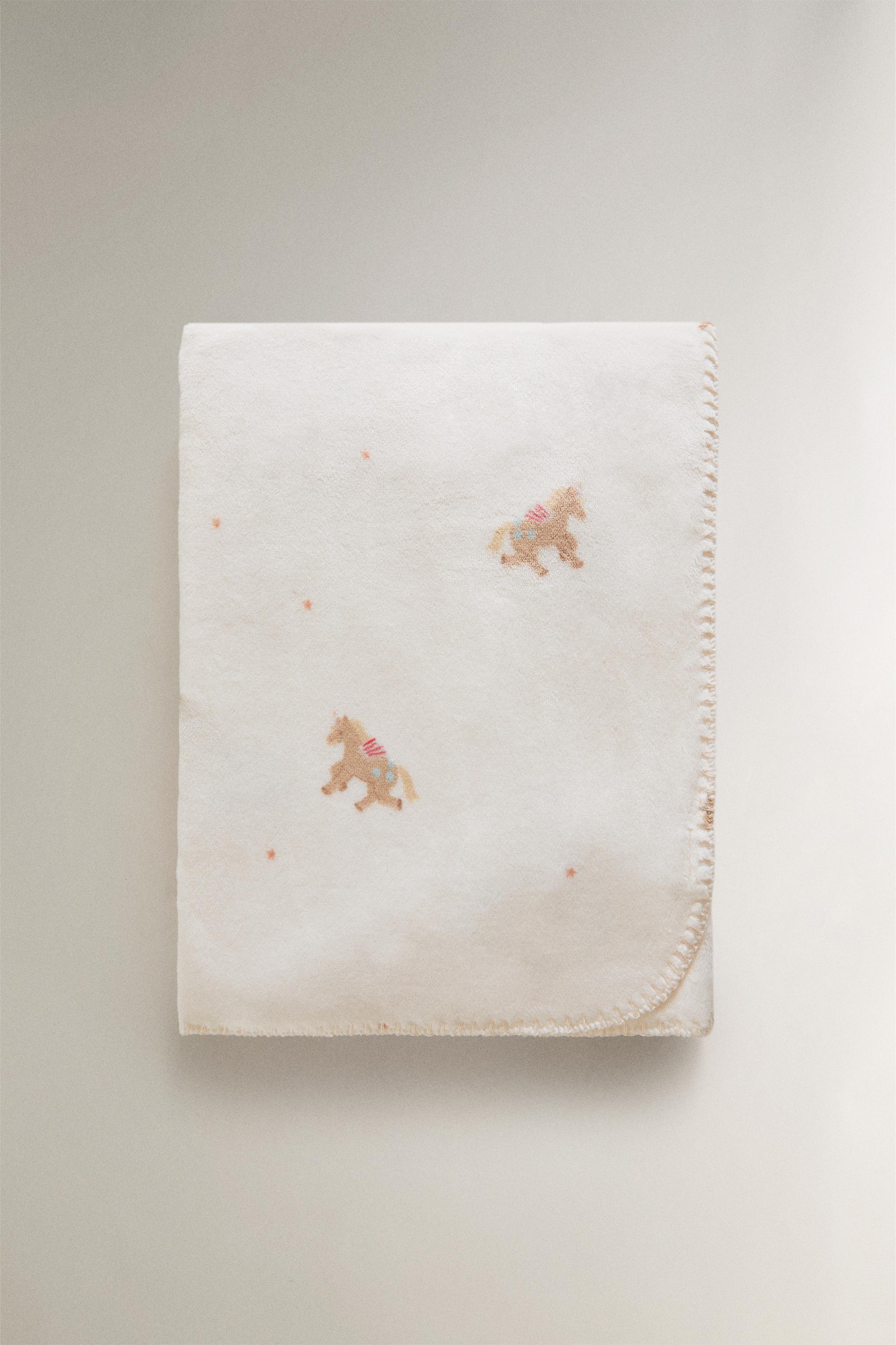 Zara KIDS' UNICORN BLANKET — фото 4