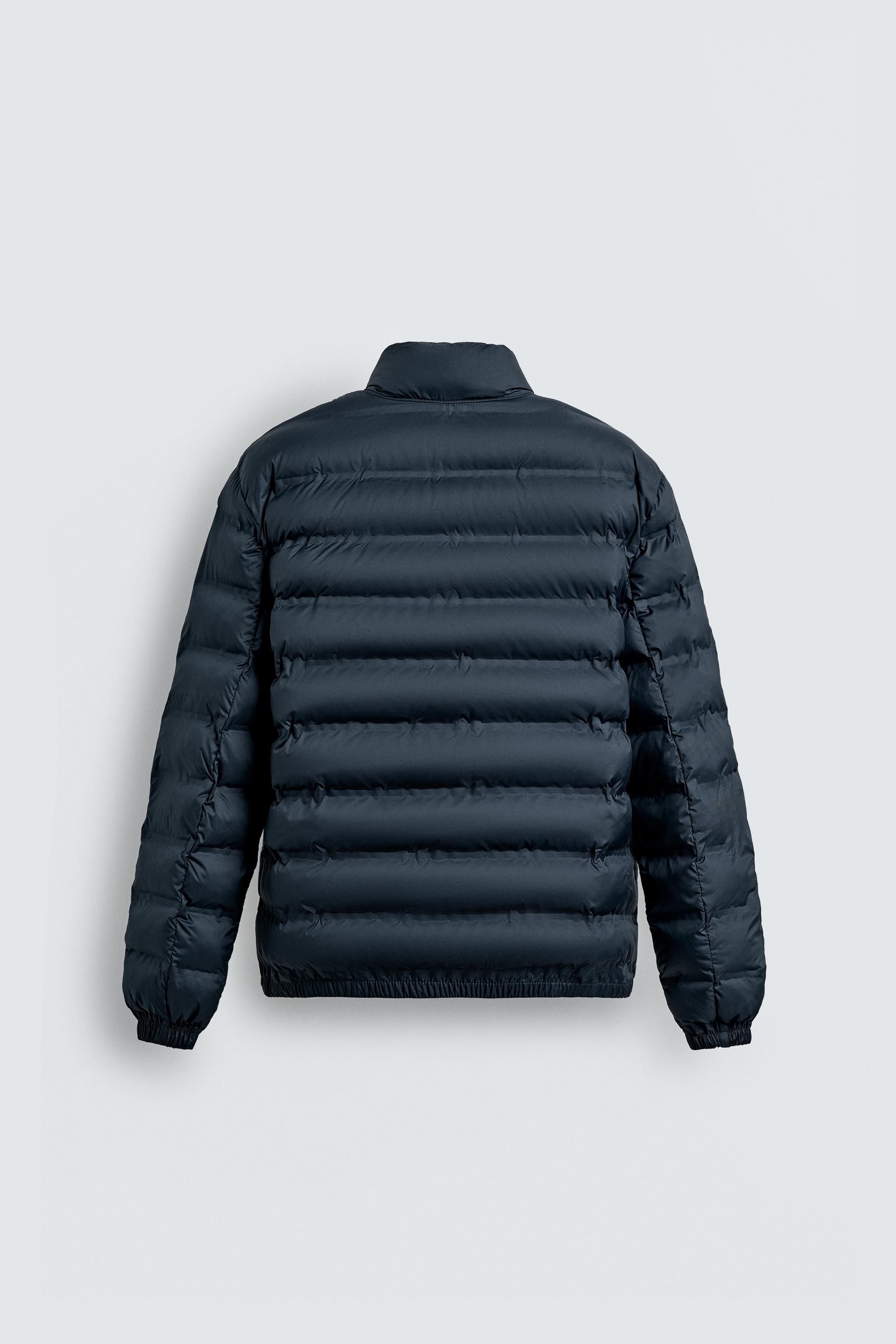 Zara Puffer Jacket Zara Men Steppjacke LIGHTWEIGHT WATER