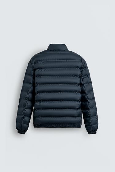 WATER-REPELLENT LIGHTWEIGHT PADDED JACKET - Navy blue by Zara