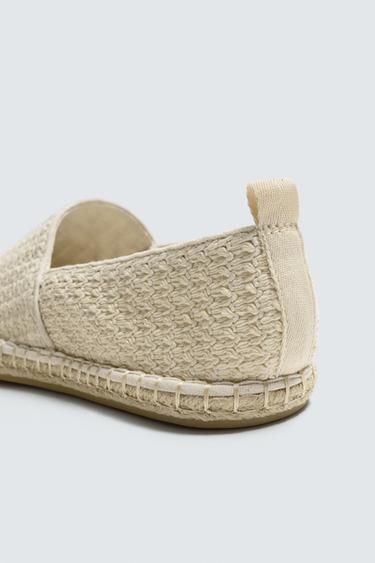ESPADRILLE EN TRICOT - Écru de Zara - Image 5