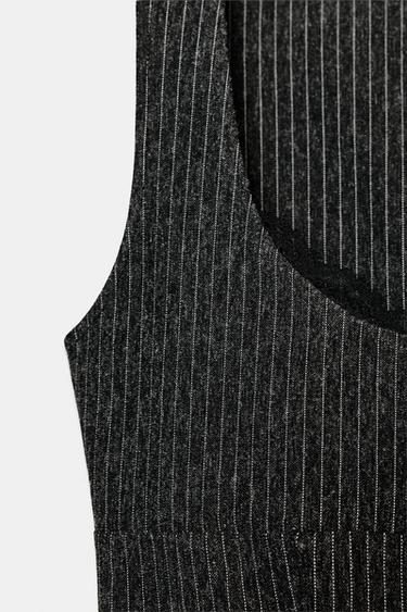 PINSTRIPE SHORT DRESS - striped by Zara - Image 5