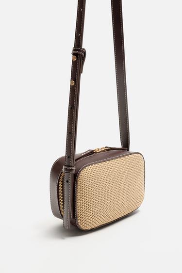 BRAIDED CROSSBODY BAG - Brown by Zara - Image 4