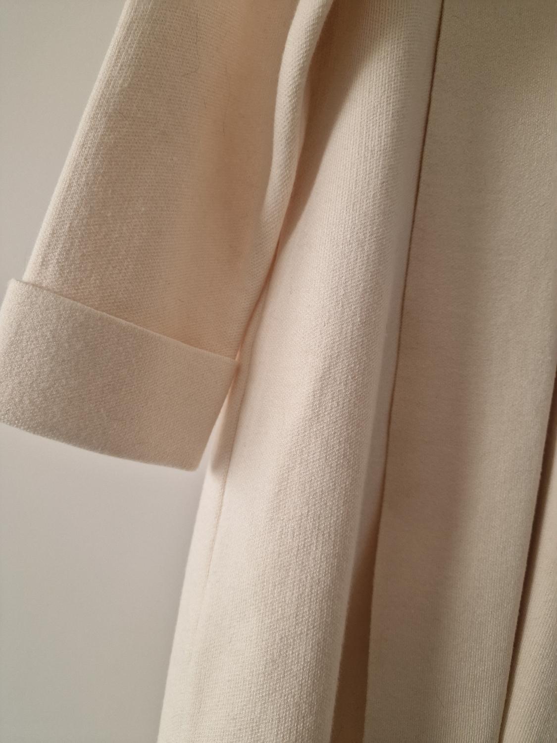KNIT COAT WITH HOOD - Image 2
