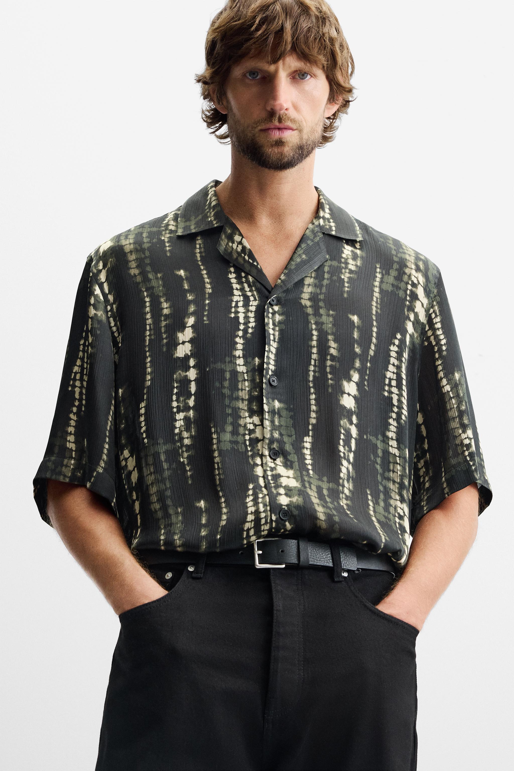 Camisas zara para hombre online