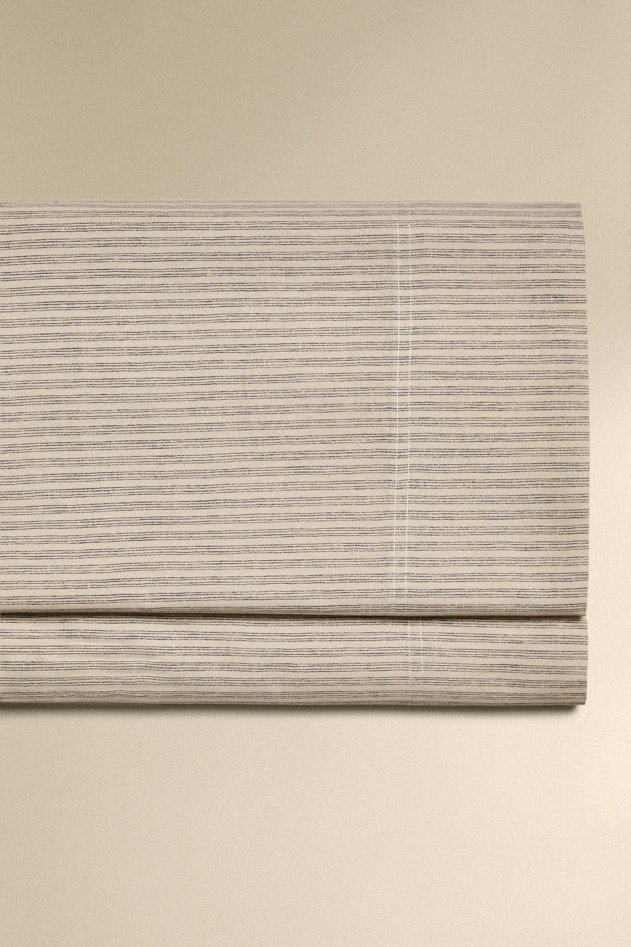 DYED THREAD STRIPED FLAT SHEET