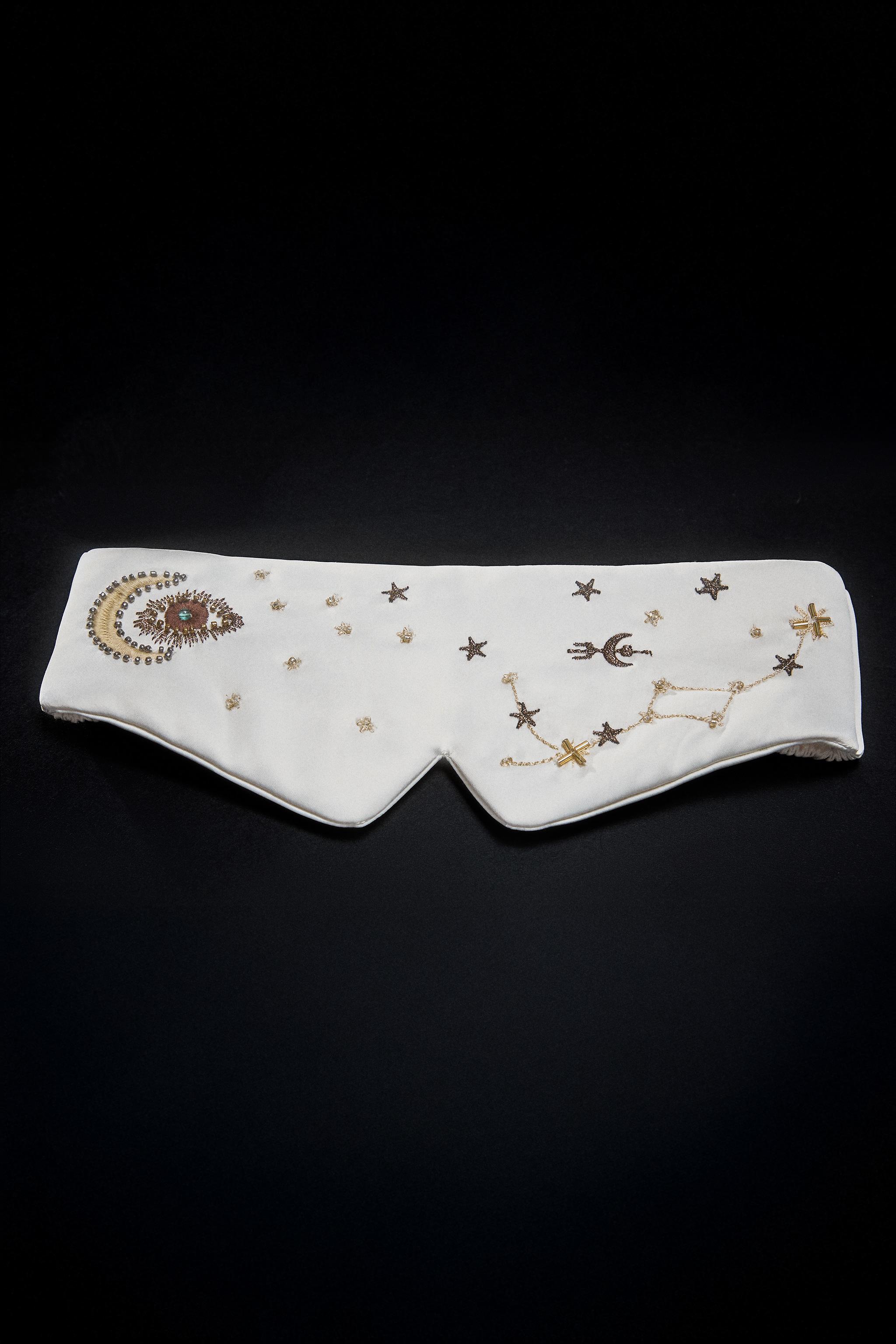 Женские сумки Zara EMBROIDERED EYE MASK MARISA BERENSON — фото 5