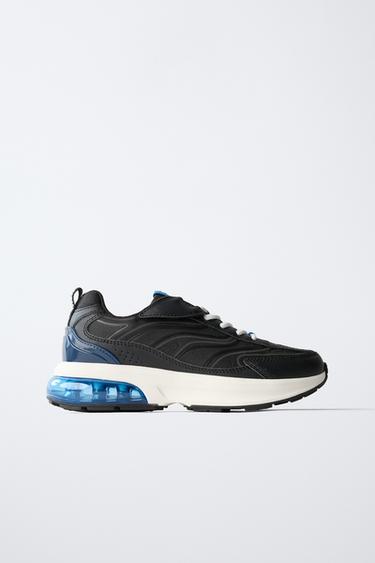 TENIS CÁMARA DE AIRE - Negro de Zara