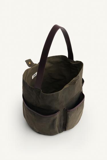 LIMITED EDITION GARDENER SHOULDER BAG - Green by Zara - Image 4
