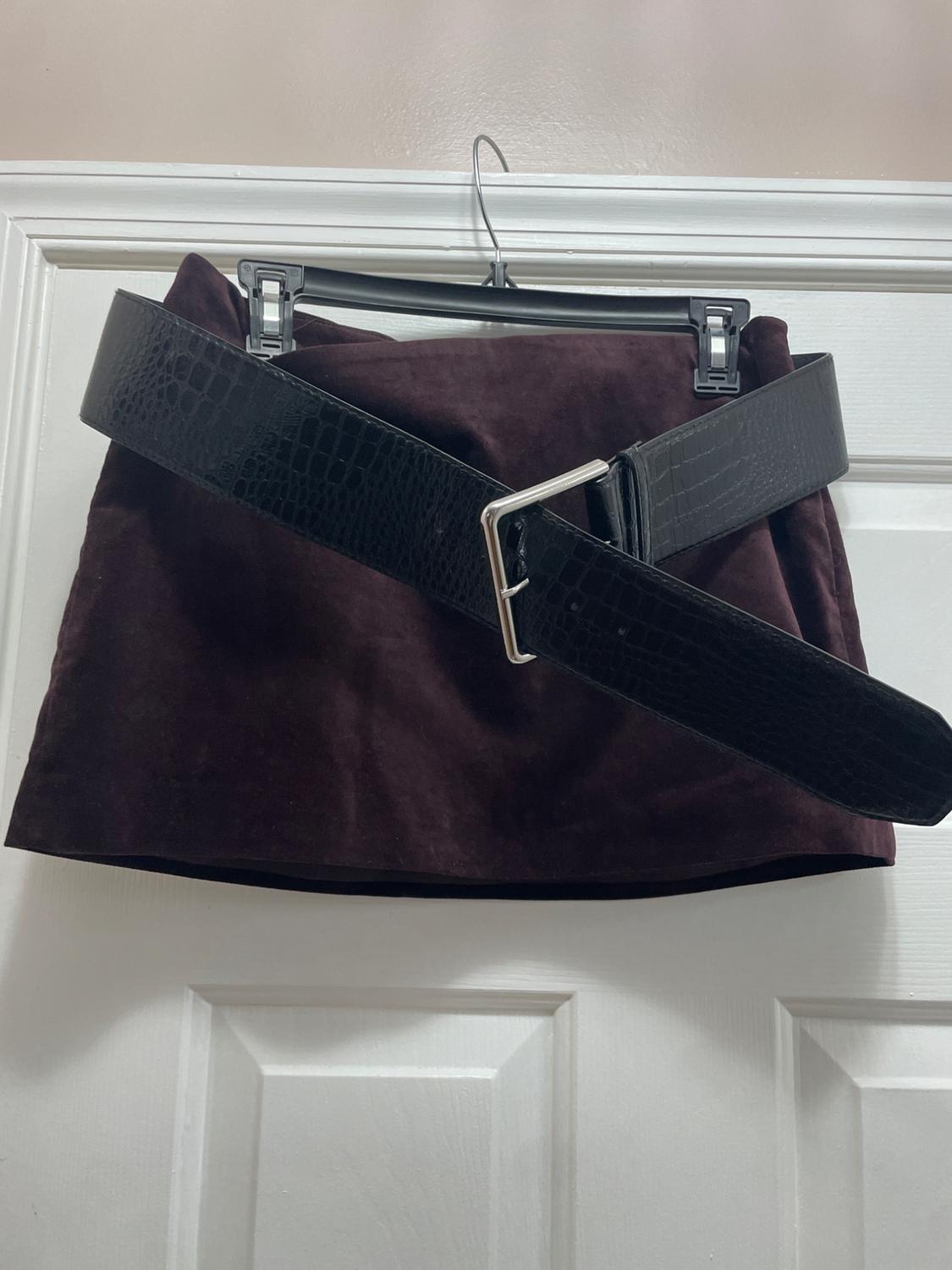 ZARA VELVET SKIRT - Image 3