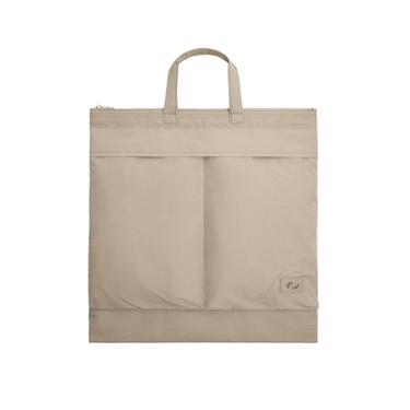 BOLSA TOTE BAG EM NYLON - Branco-osso da Zara