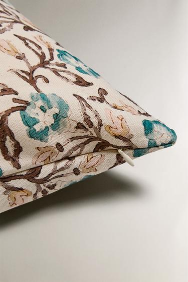 HOUSSE DE COUSSIN IMPRIMÉ FLORAL - Rose de Zara - Image 3