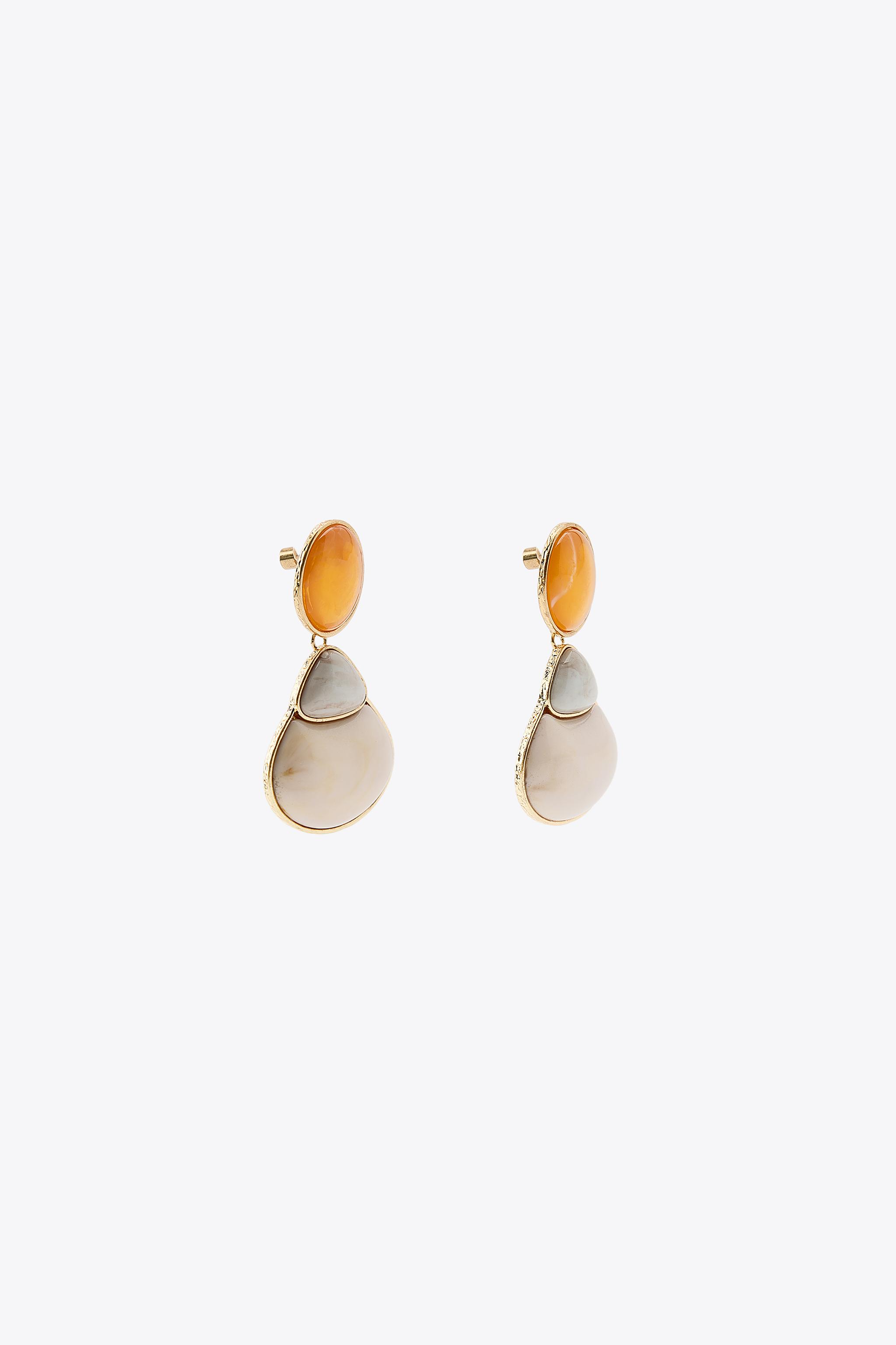 BOUCLES D'OREILLES PIERRES