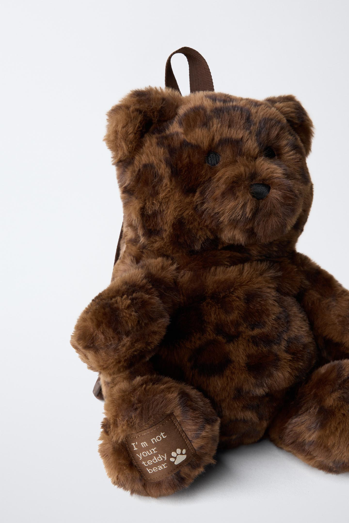 Рюкзак Zara Bear для детей, цвет: Коричневый — фото 3