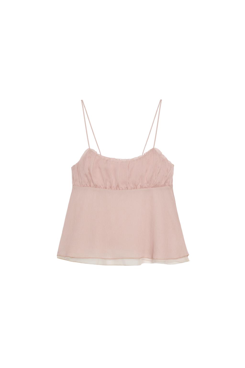 RUCHED CAMISOLE TOP - image 3
