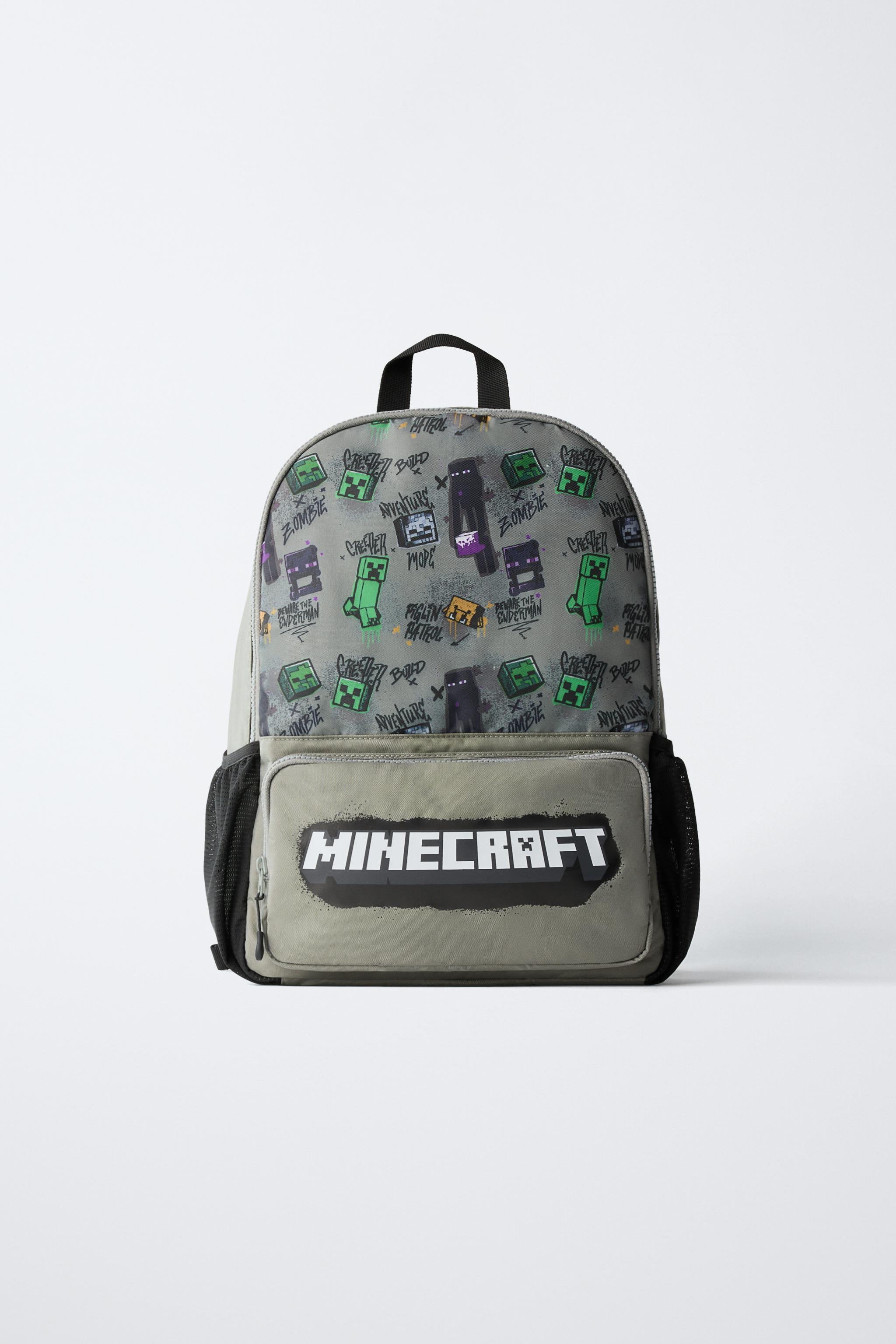 MINECRAFT © MOJANG AB. ™ BACKPACK - Gray | ZARA United States