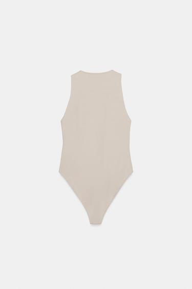 BODY HALTER POLYAMIDE - Sable de Zara - Image 5