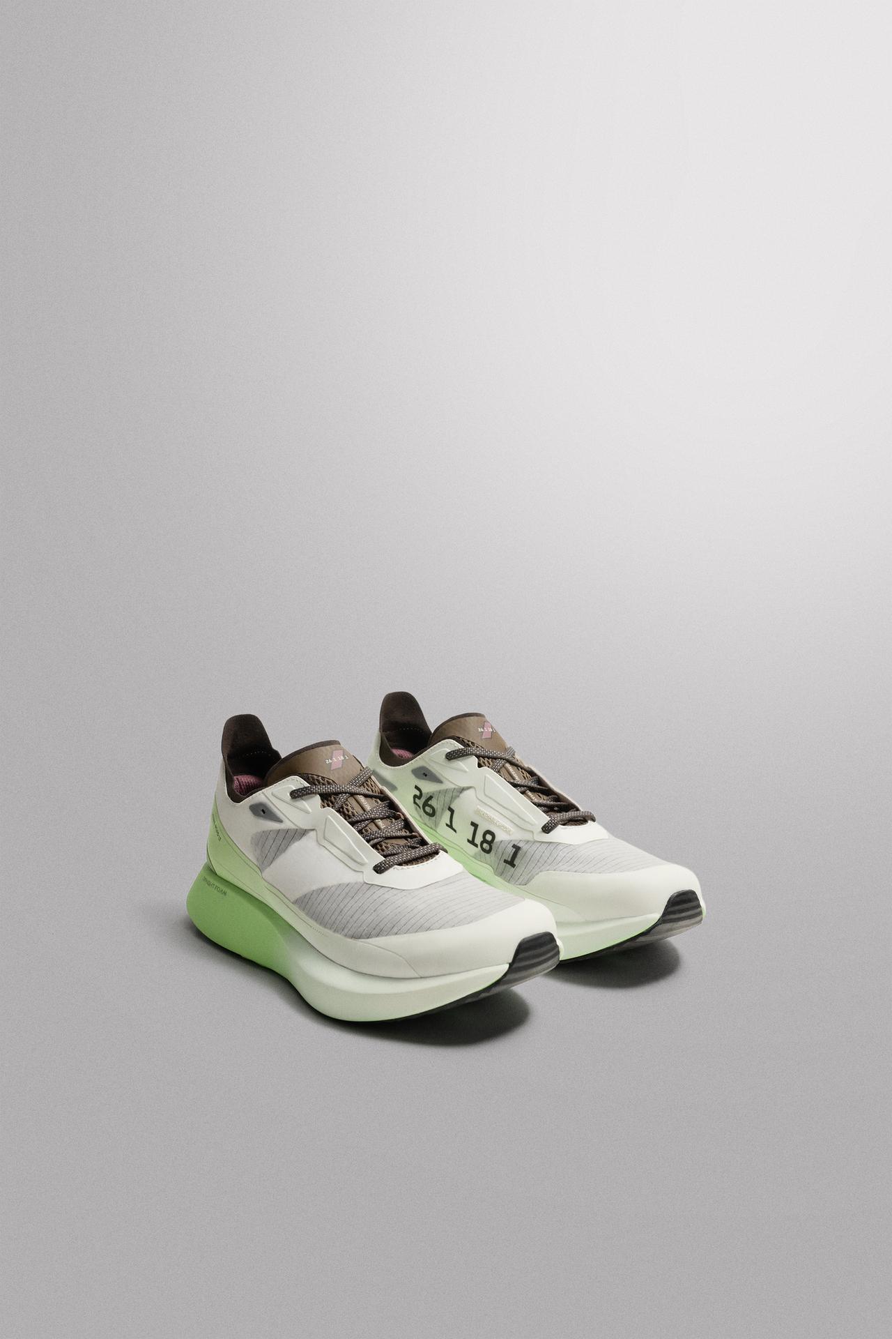 LIEBRE ROAD RUNNING SNEAKERS — Green