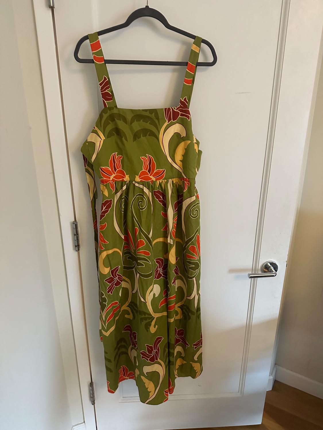 PRINTED MIDI DRESS ZW COLLECTION