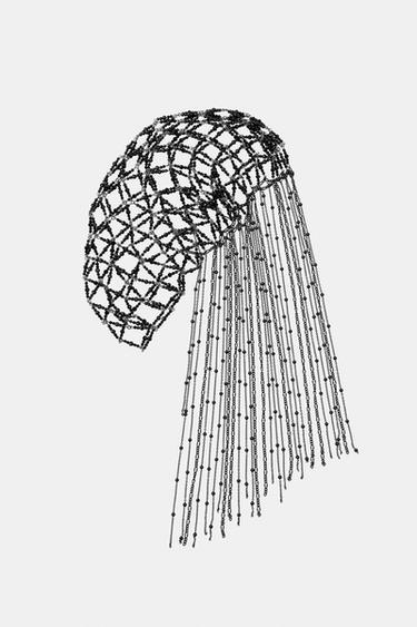 CASQUE VOILE BRILLANT - Noir de Zara