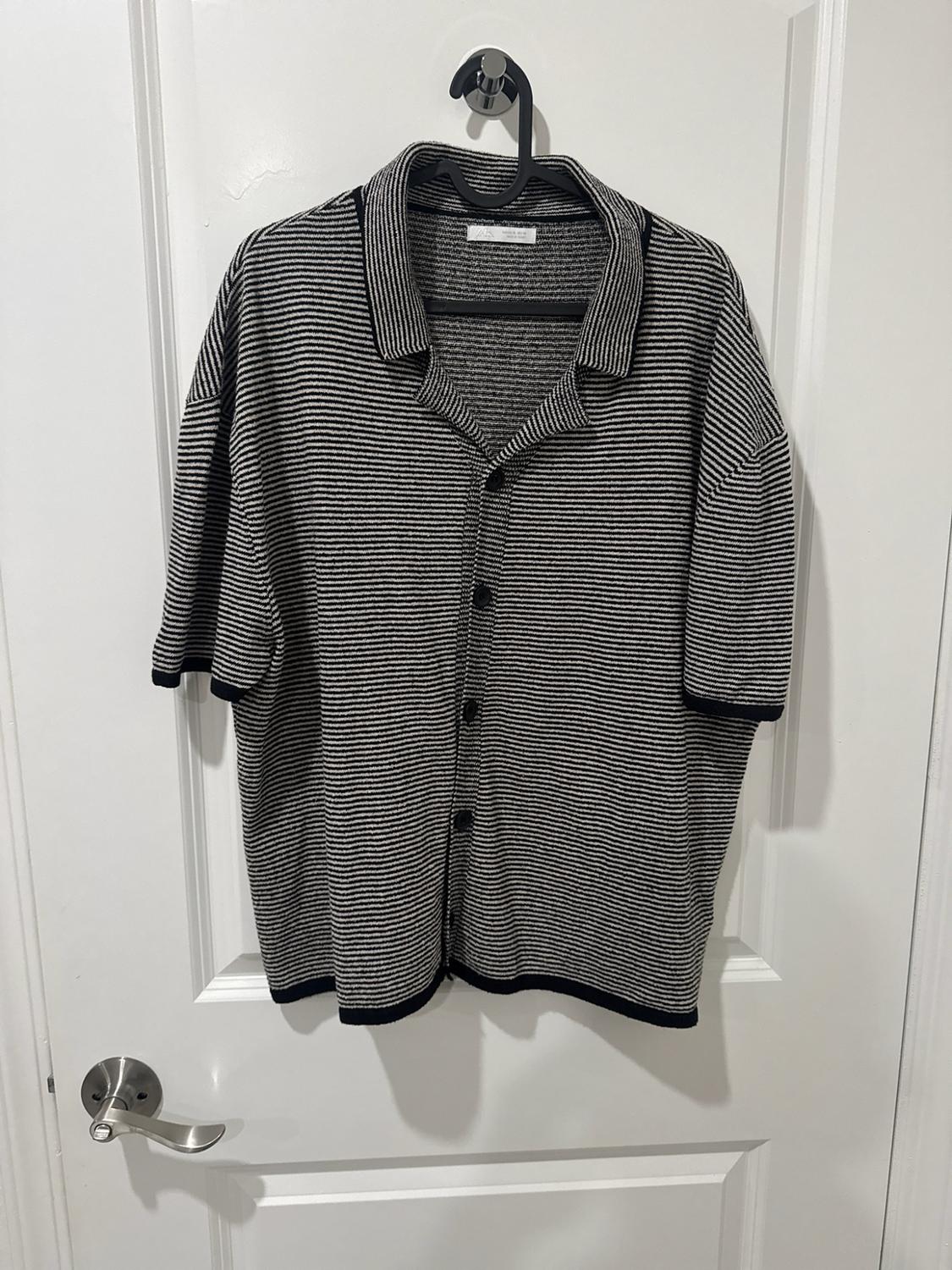 STRIPED KNIT SHIRT - Image 3