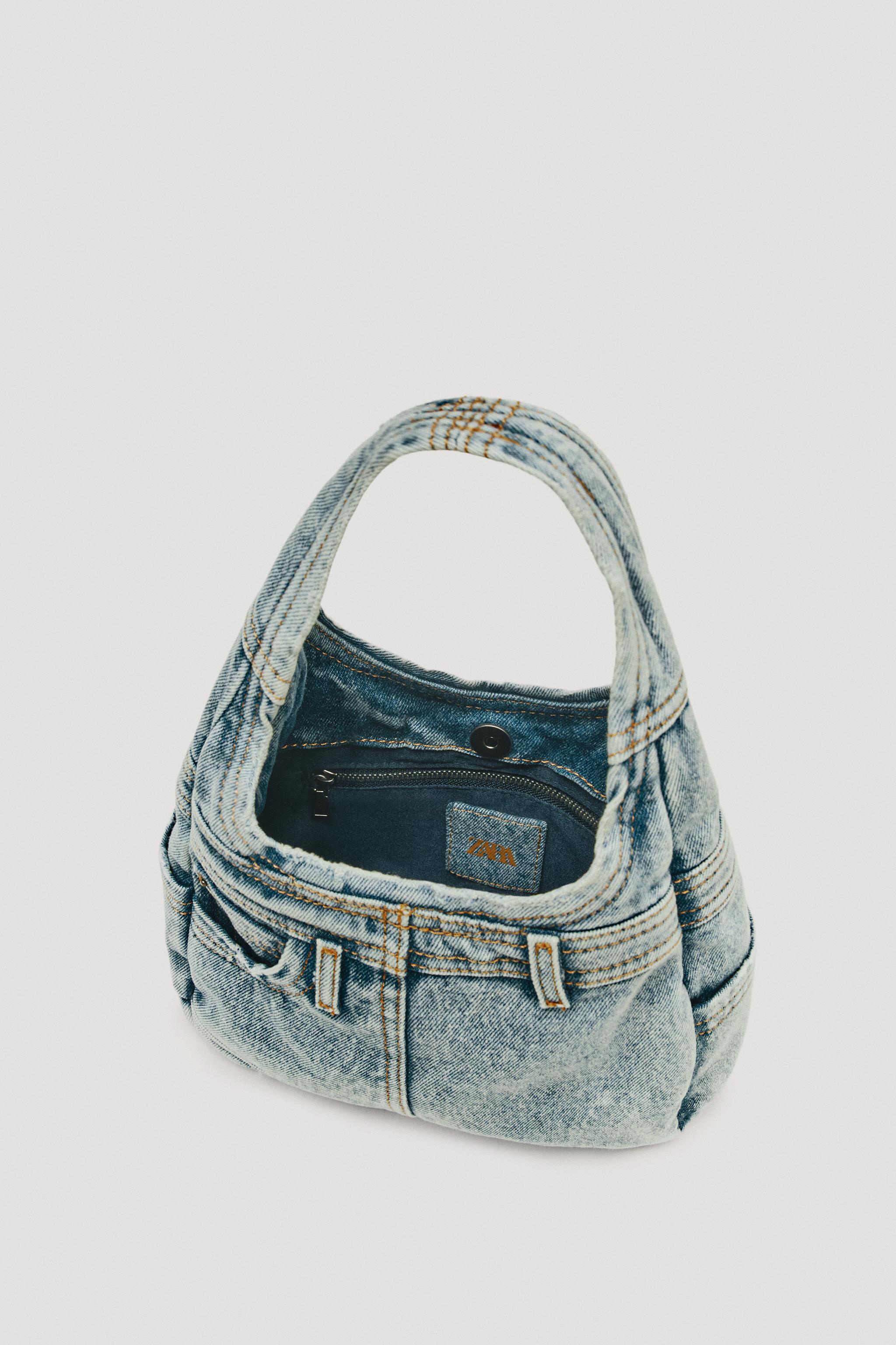 BOLSA DENIM LIMITED EDITION - Azul-denim | ZARA Brasil