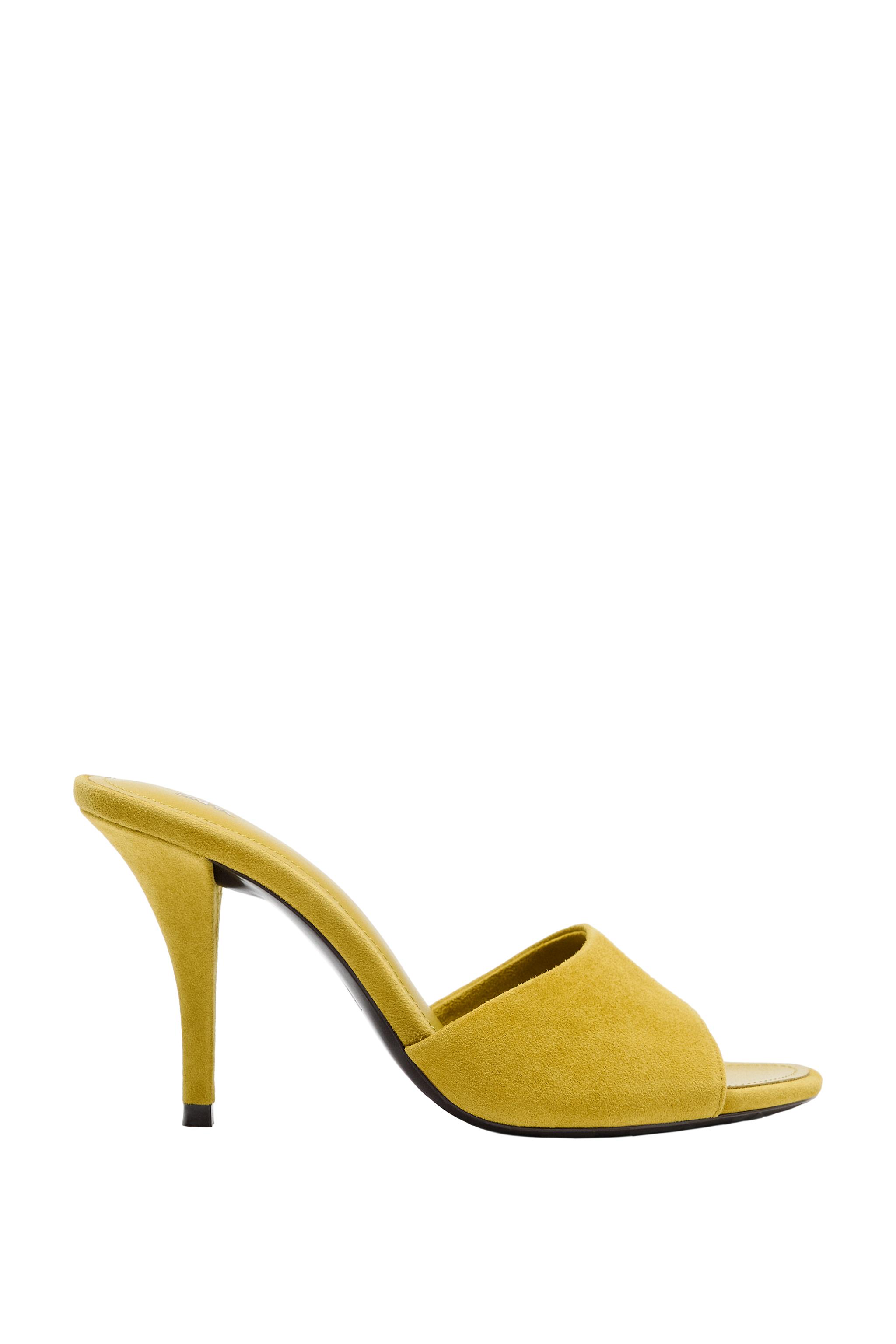 SUEDE HEELED SANDALS