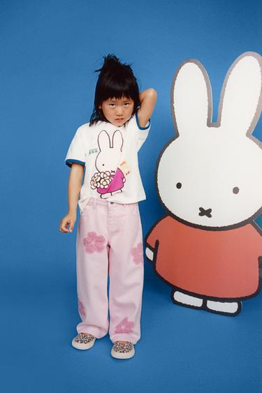 Zara Beyaz - KONTRAST MIFFY™ T-SHIRT