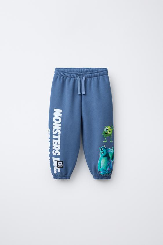 PANTALÓN JOGGER ESTAMPADO MONSTRUOS SA © DISNEY PIXAR - Azulón de Zara - Imagen 0
