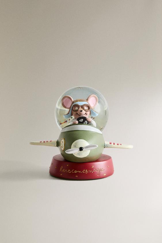 PALLA NEVE ALBERO NATALE Multicolore ZARA Italia / Italy