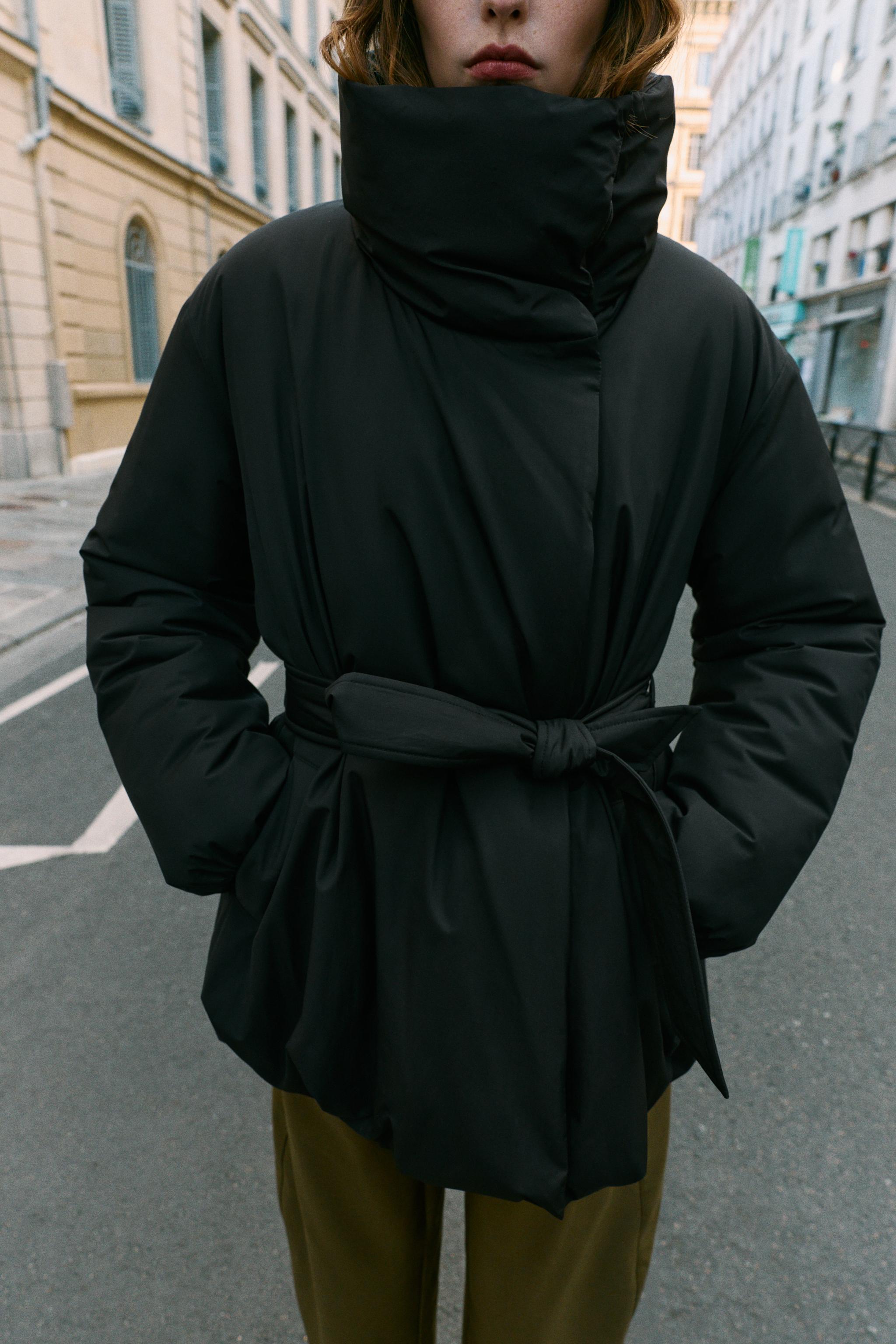 BELTED PADDED ANORAK