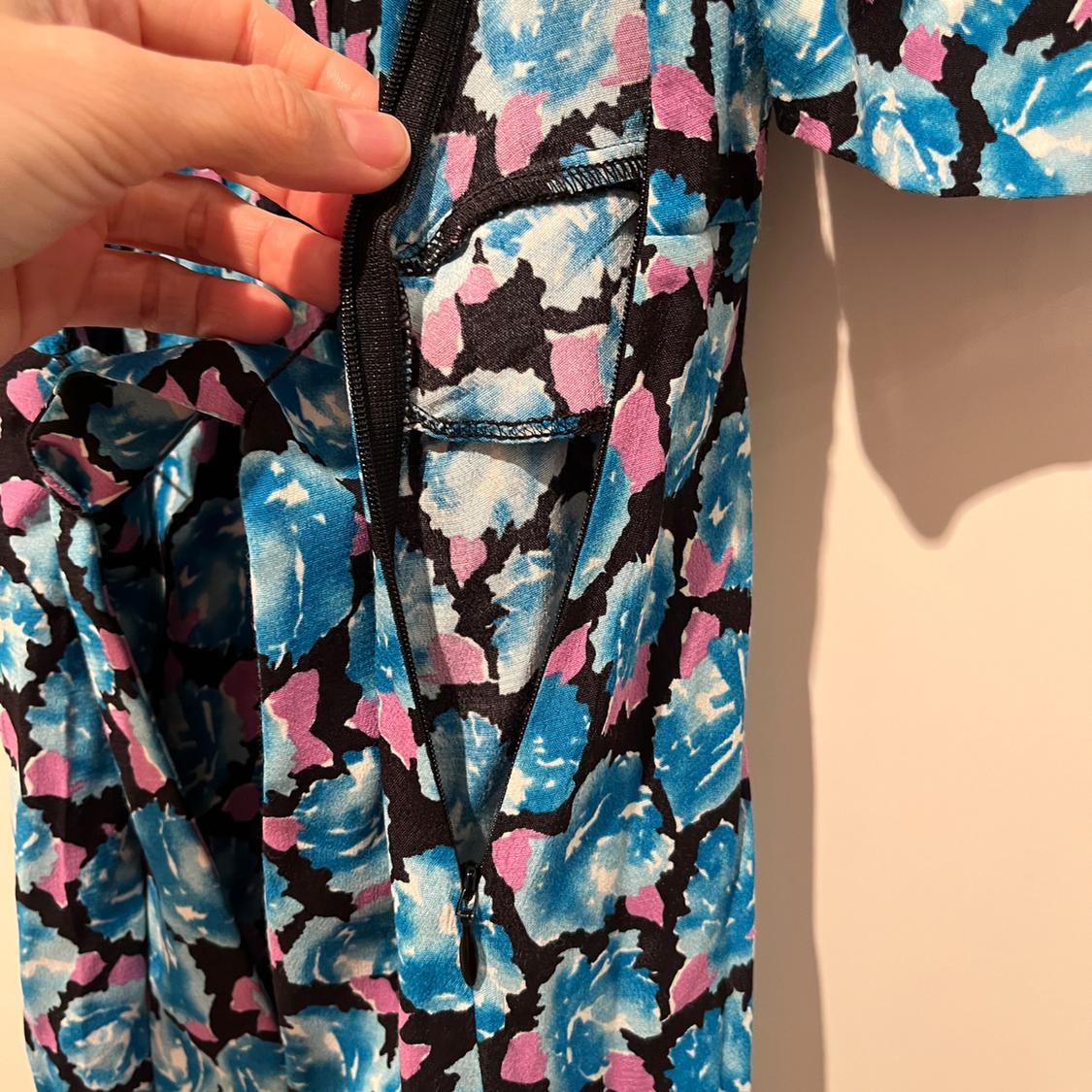 VOLUMINOUS PRINTED DRESS - Image 7