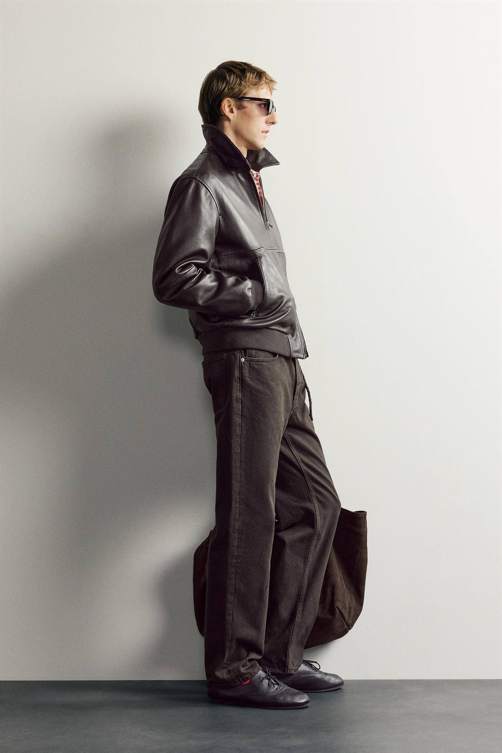 AARON LEVINE X ZARA LEATHER JACKET