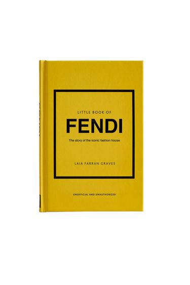 BUCH THE LITTLE BOOK OF FENDI (ENGLISCH) - Gelb von Zara
