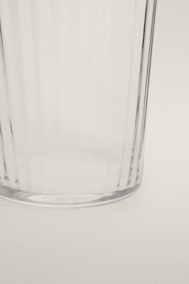 VERRE VERRE RECYCLABLE LIGNES - Transparent de Zara - Image 3