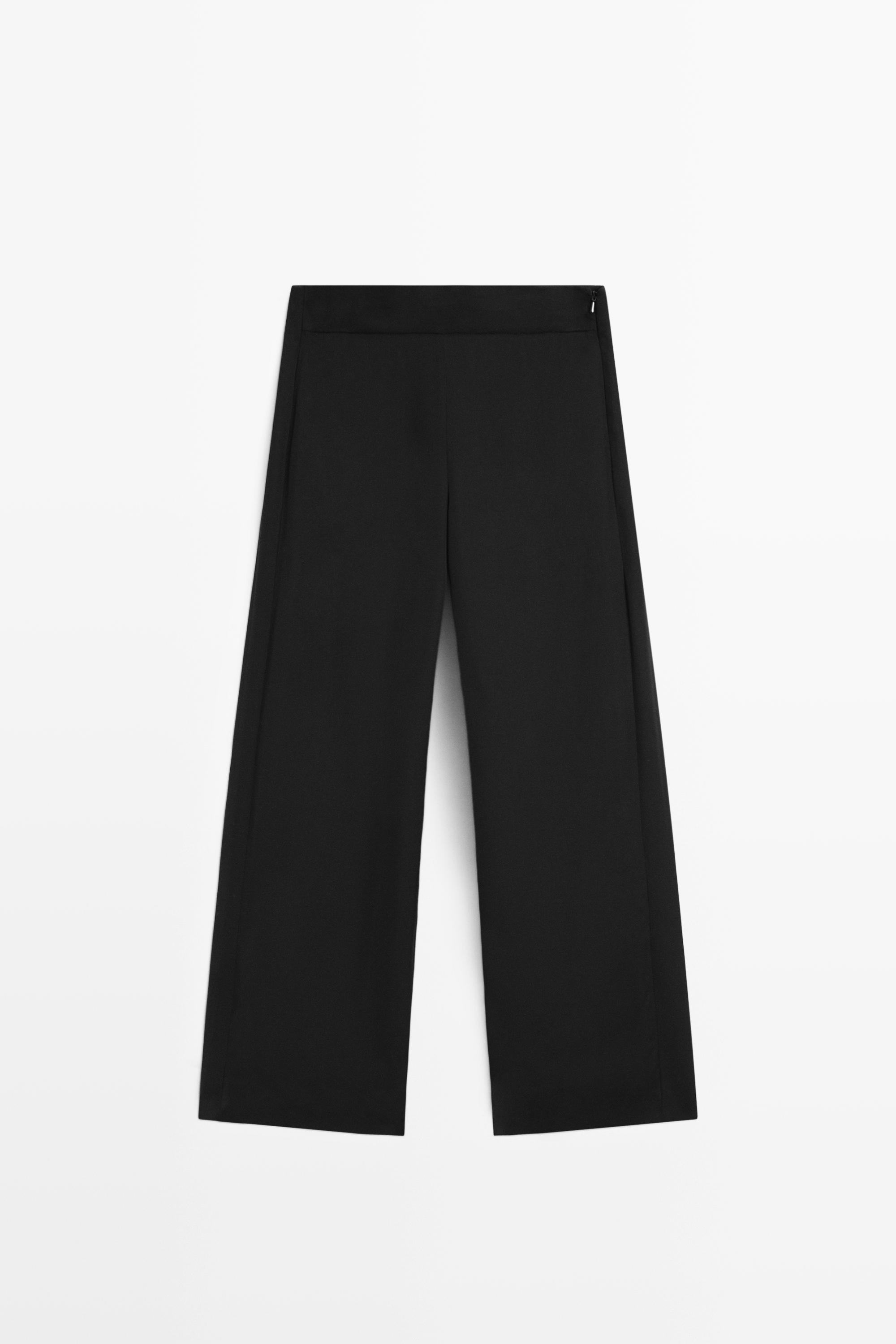 Pantalon droit fluide