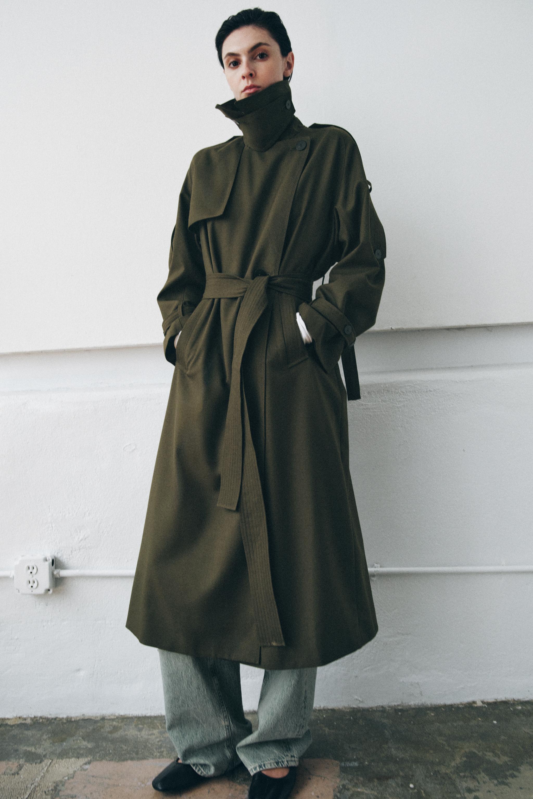 OVERSIZED ZW COLLECTION LIMITED EDITION TRENCH COAT