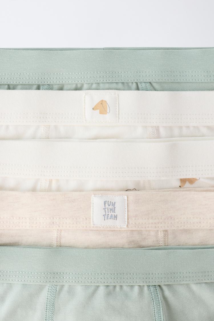 2-6 AÑOS/ PAQUETE DE 5 BOXERS CON ESTAMPADO DE CACHORRO 2