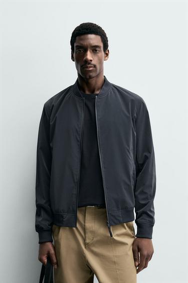 CAZADORA BOMBER LIGERA - Azul / Marino de Zara